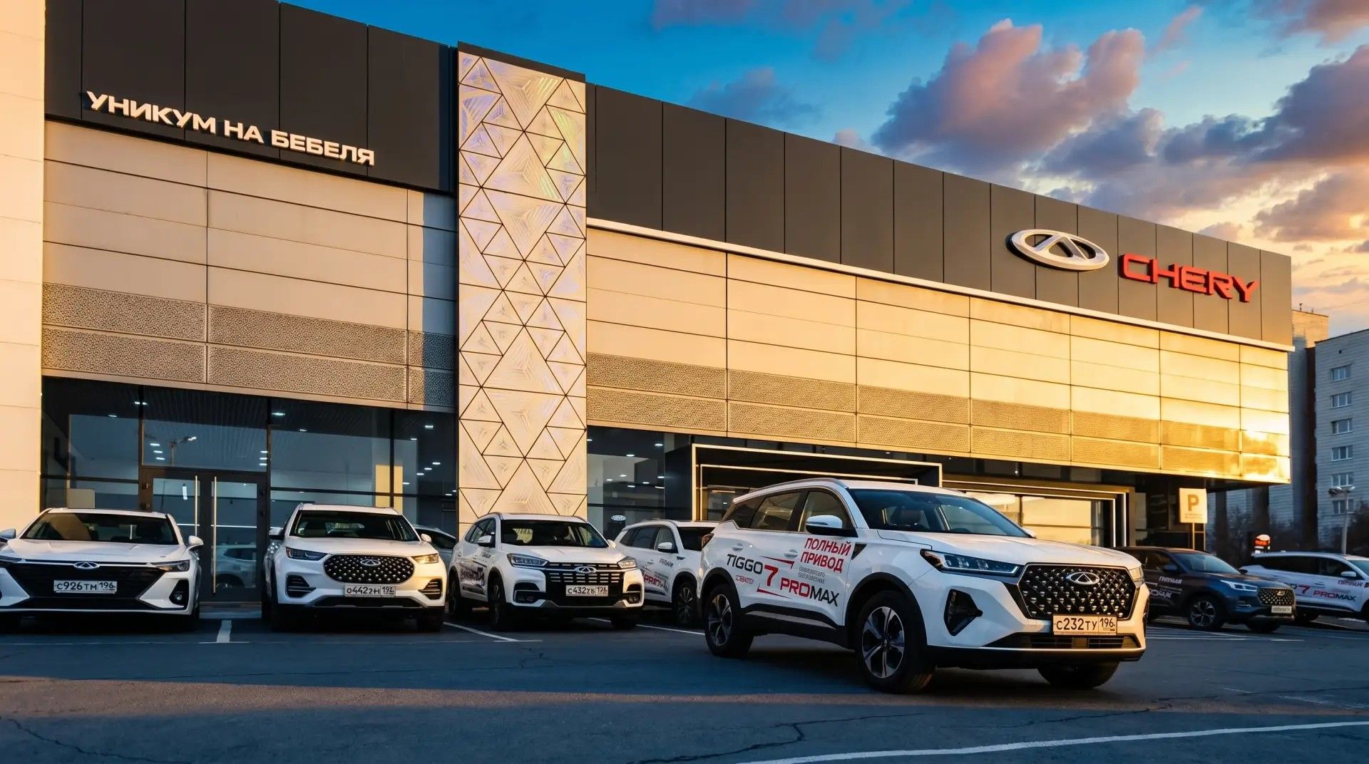 Выгодные предложения на автомобили CHERY